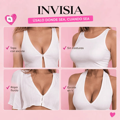 Invisia™ Push-Up Adhesivo