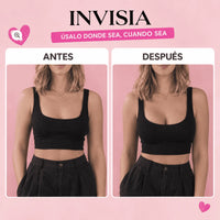 Invisia™ Push-Up Adhesivo