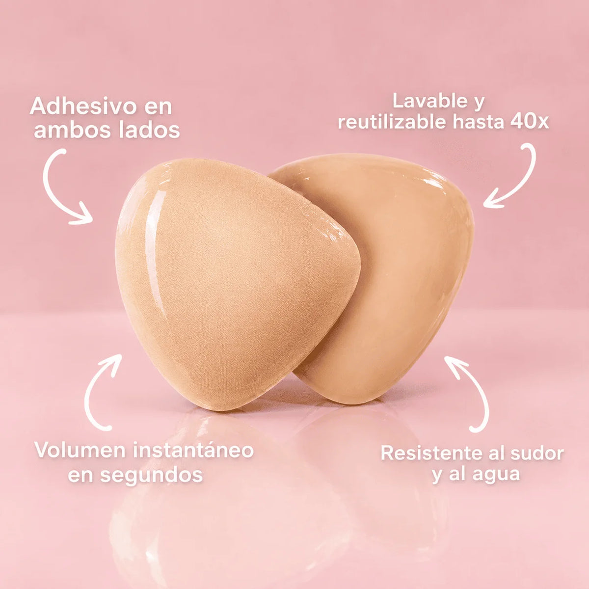 Invisia™ Push-Up Adhesivo