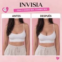Invisia™ Push-Up Adhesivo